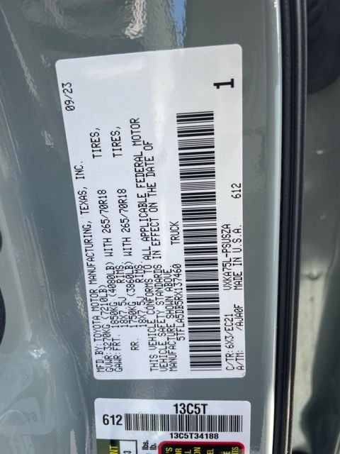 2024 Toyota Tundra SR5