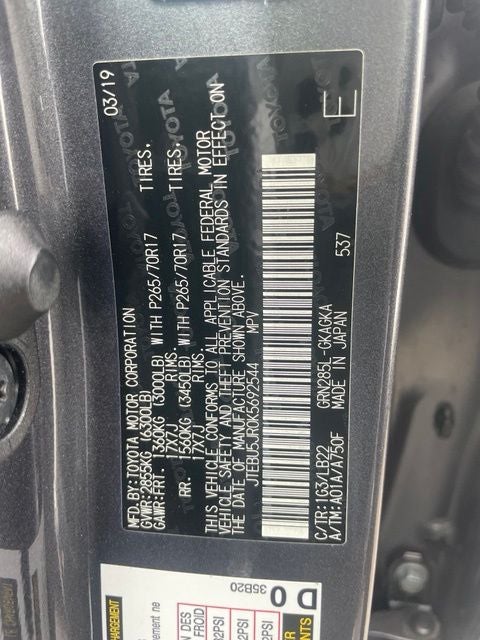 2019 Toyota 4Runner SR5 Premium