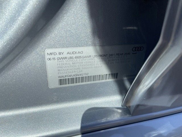 2016 Audi A4 2.0T Premium Plus quattro
