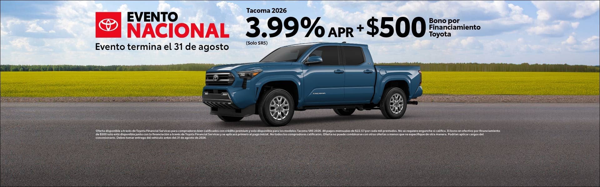 Toyota, Tacoma, Spanish