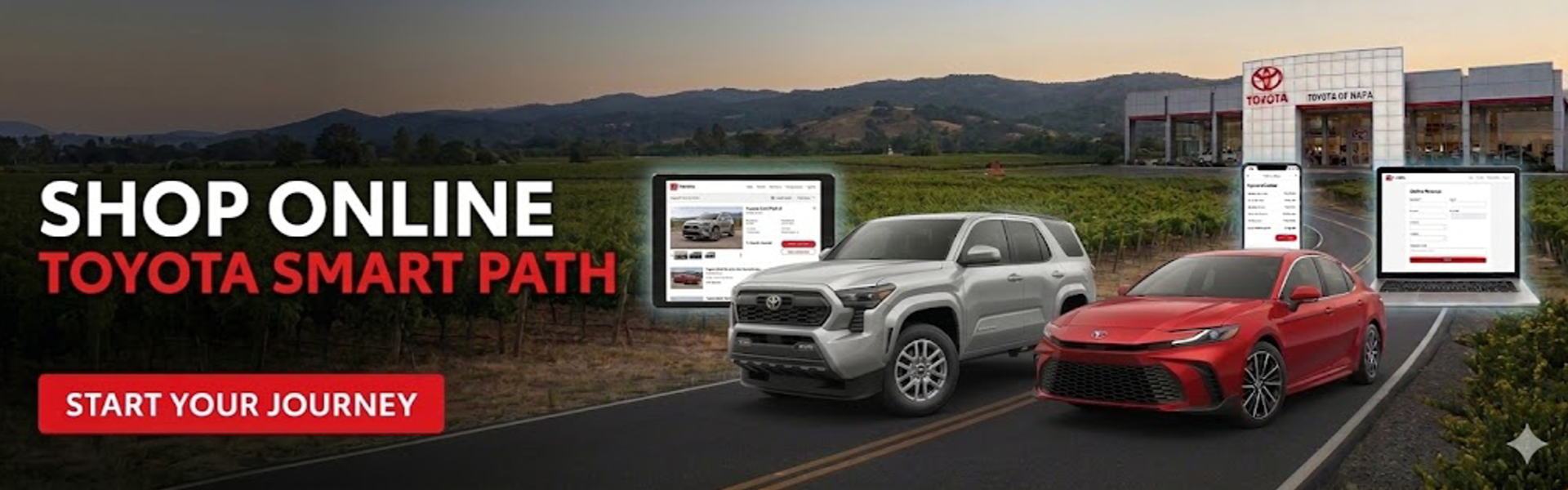 SHOP ONLINE WITH SMART PATH AT JIMMY VASSER TOYOTA